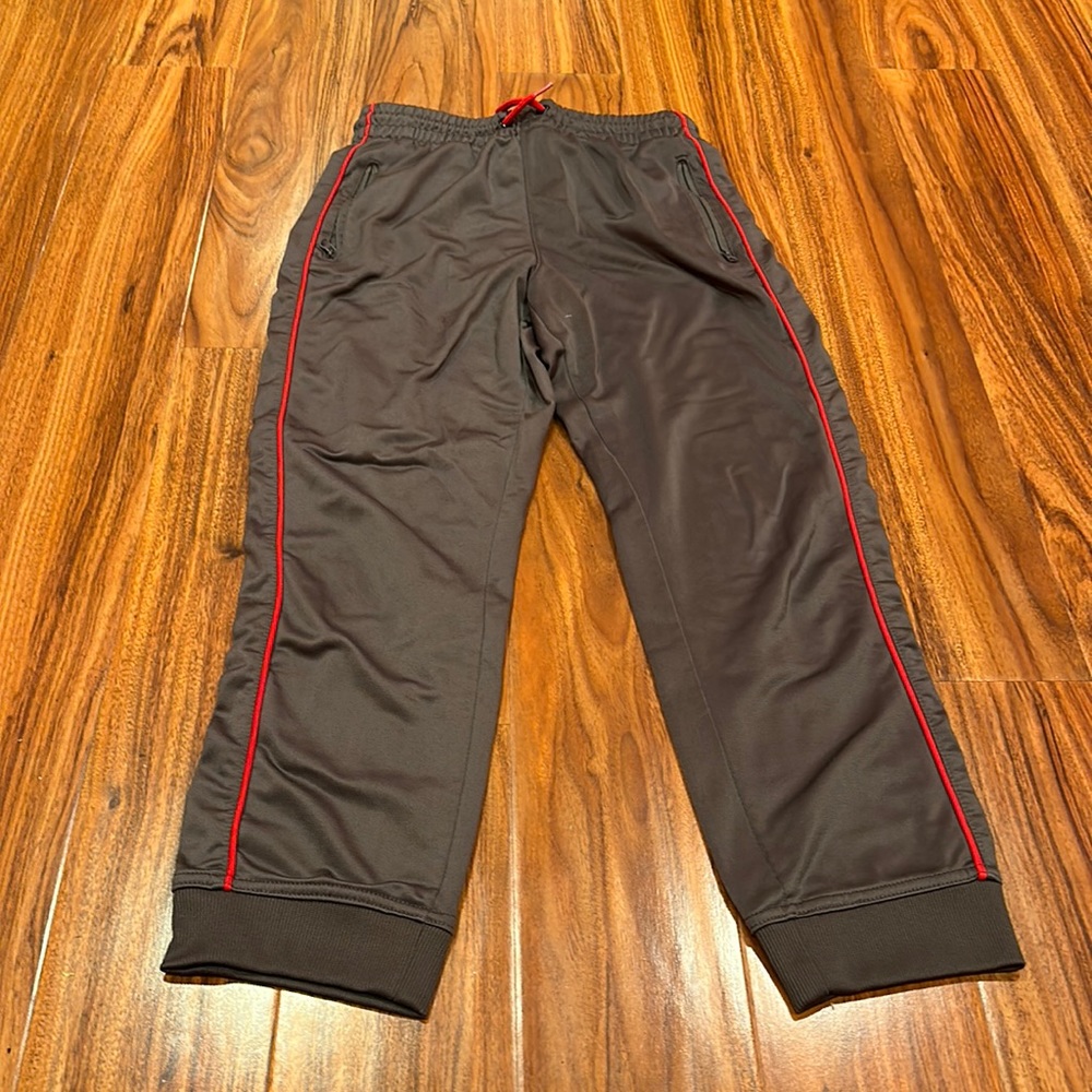 Gray Joggers with Red accents for Kids